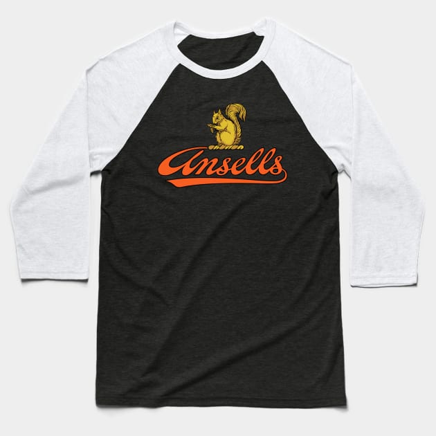 Ansells Baseball T-Shirt by familiaritees